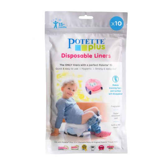 Potette Plus Travel Potty Liners 10 Pack