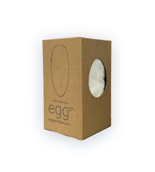 Egg2 Carrycot Fitted Sheets (2 Pack)