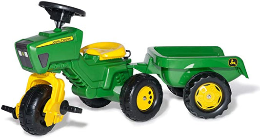 Rolly John Deere Tractor and Trailer with Sounds