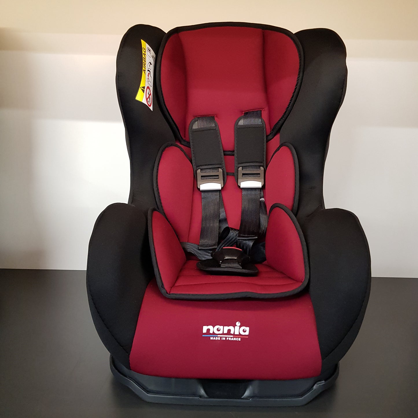 Nania Cosmos Maxim Access Maroon Car Seat - Birth To 18Kg