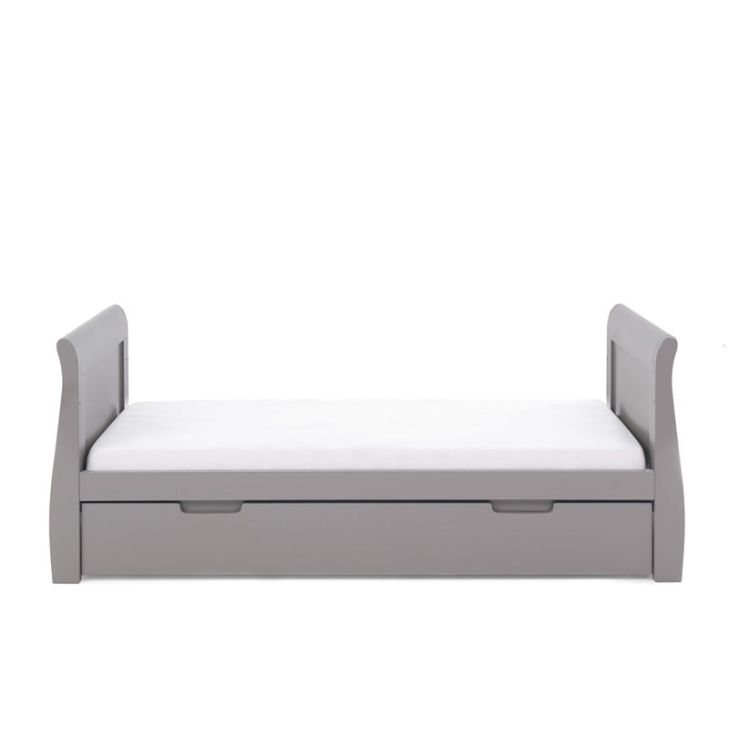 Stamford Classic Sleigh Cot-Taupe Grey