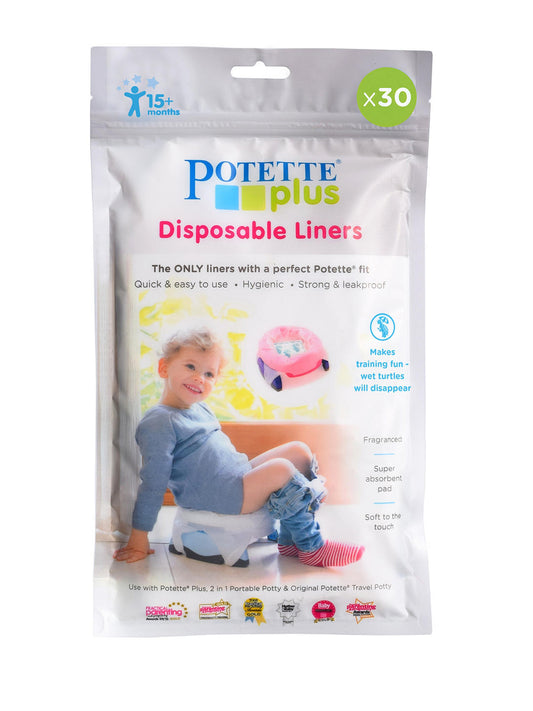 Potette Plus Travel Potty Liners 30 Pack