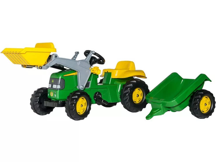 Rolly John Deere Rolly Kid Tractor and Trailer