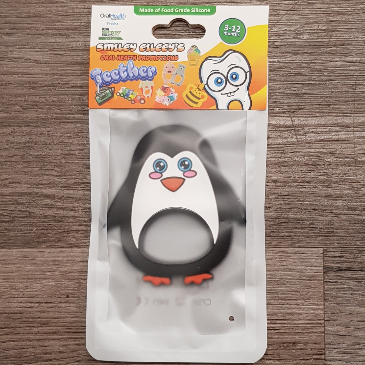 Smiley Eileey Penguin Teether