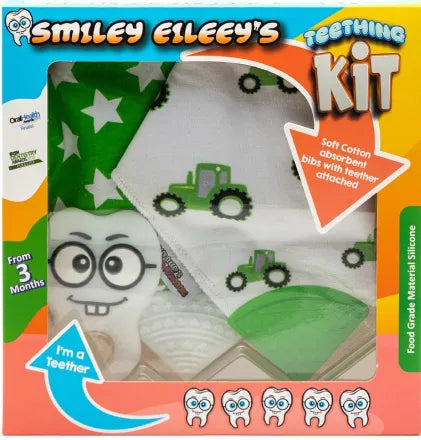 Smiley Eileey Tractor Teething Kit