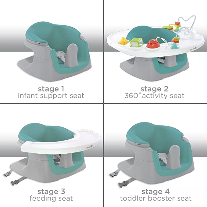 Summer Infant Deluxe 4 in 1 Super Seat-Teal