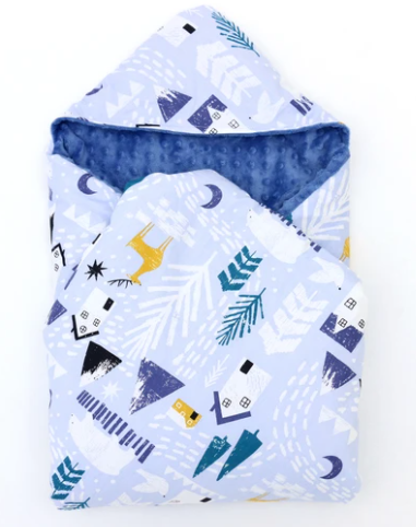 Little Love Blankets - Winter Navy (5 point)